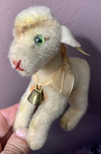 Wow small vintage steiff lamb - small,